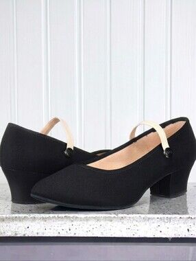 Bloch Tempo Black Dance Shoes Size 9.5 BNIB